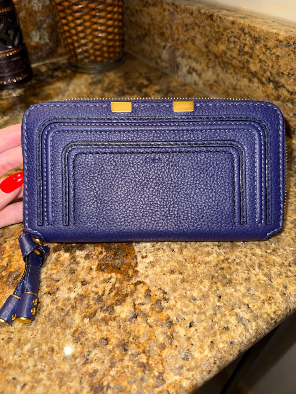 Chloe Long Zippy Wallet